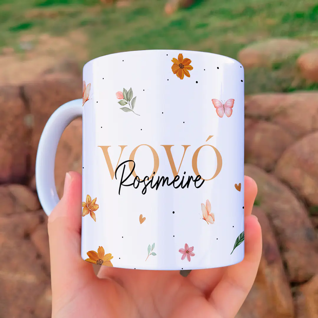 Artes para Caneca Vovó Mãe Desde e Avó Desde em Png  2