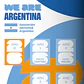 Figurinhas Argentina Copa 2026 para Imprimir (PDF) | Seleção Completa - Miniatura 3