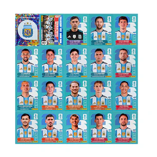 Figurinhas Argentina Copa 2026 para Imprimir (PDF) | Seleção Completa