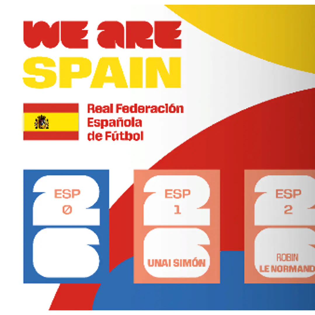 Figurinhas Espanha Copa 2026 para Imprimir (PDF) | Seleção Completa 3
