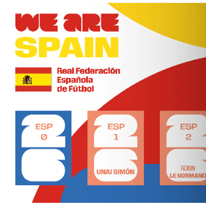 Figurinhas Espanha Copa 2026 para Imprimir (PDF) | Seleção Completa 3