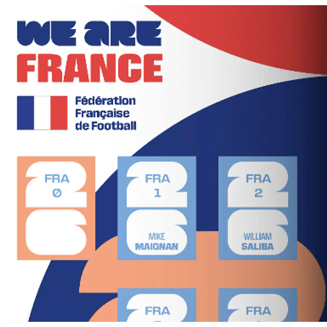 Figurinhas França Copa 2026 para Imprimir (PDF) | Seleção Completa 3