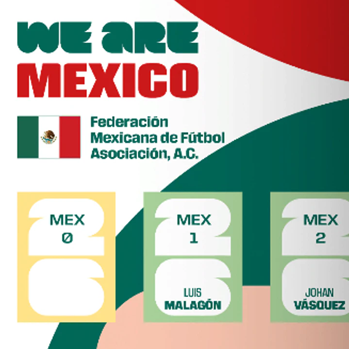 Figurinhas México Copa 2026 para Imprimir (PDF) | Seleção Completa 3