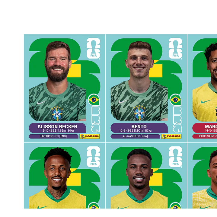 Figurinhas Copa do Mundo 2026 para Imprimir Arquivo PDF 2