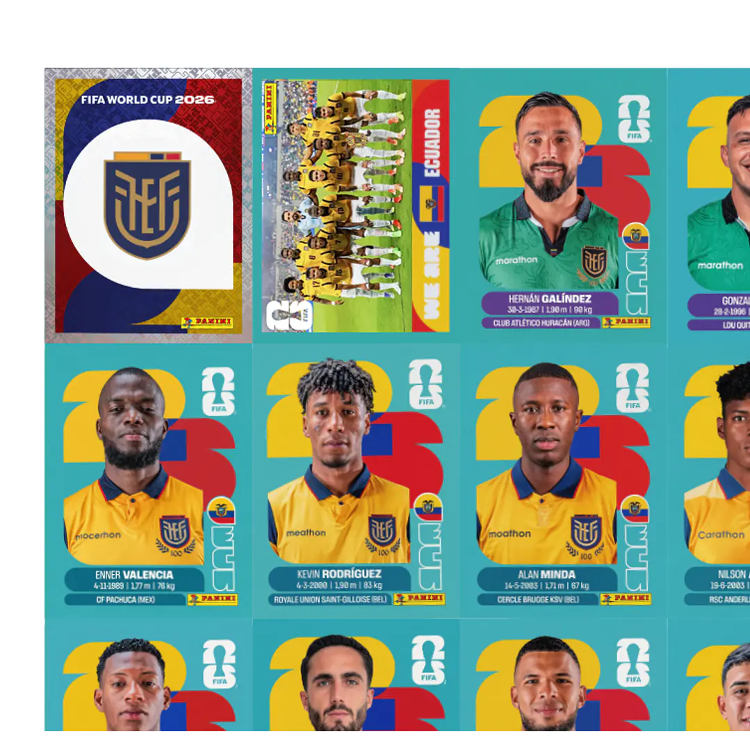 Figurinhas Copa do Mundo 2026 para Imprimir Arquivo PDF 3