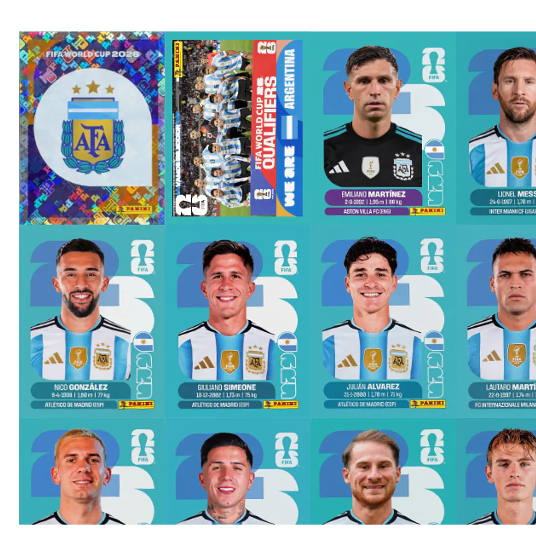 Figurinhas Copa do Mundo 2026 para Imprimir Arquivo PDF 4