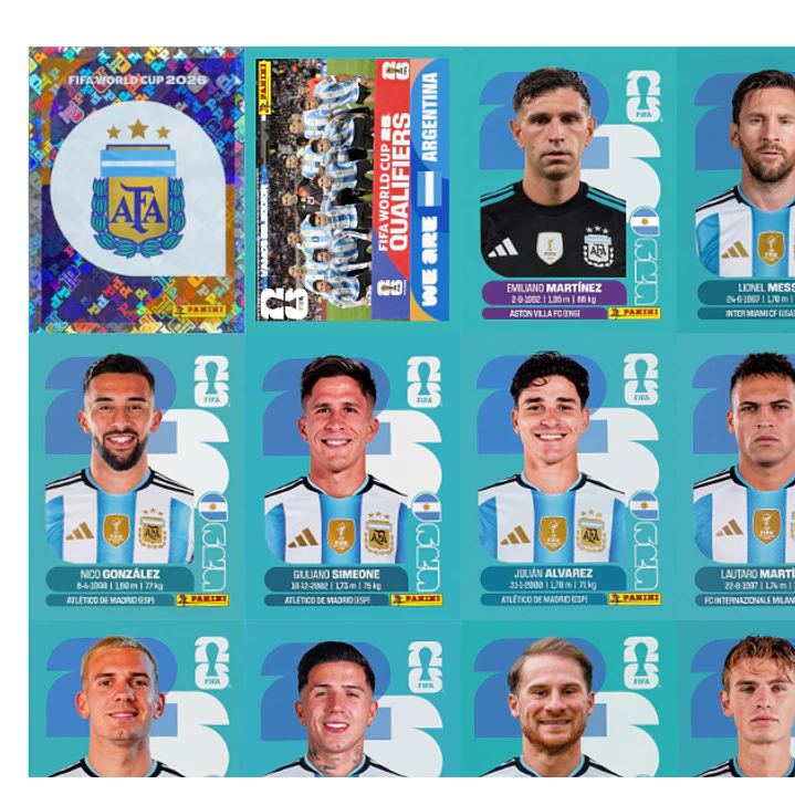 Figurinhas Copa do Mundo 2026 para Imprimir Arquivo PDF 4