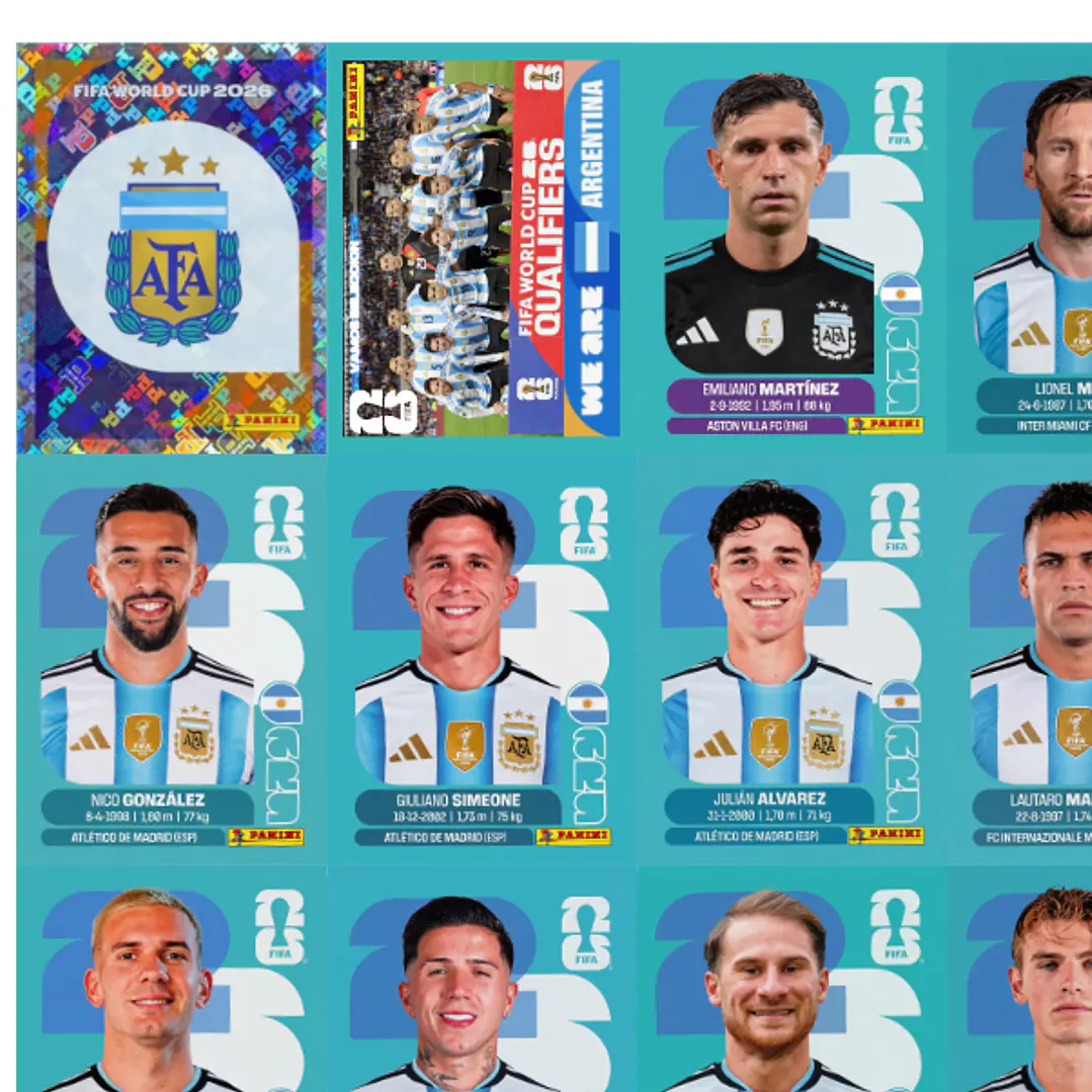 Figurinhas Copa do Mundo 2026 para Imprimir Arquivo PDF 4