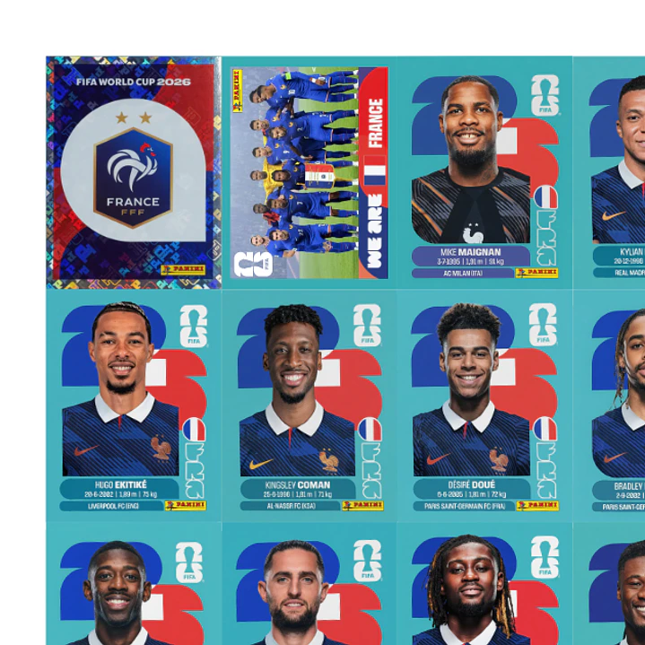 Figurinhas Copa do Mundo 2026 para Imprimir Arquivo PDF 5