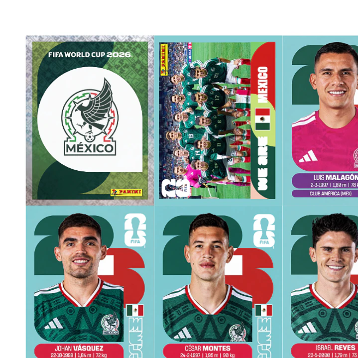 Figurinhas Copa do Mundo 2026 para Imprimir Arquivo PDF 7