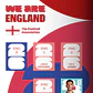 Figurinhas Inglaterra Copa 2026 para Imprimir (PDF) | Seleção Completa - Thumbnail 3