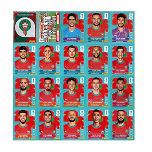 Figurinhas Marrocos Copa 2026 para Imprimir (PDF) | Seleção Completa