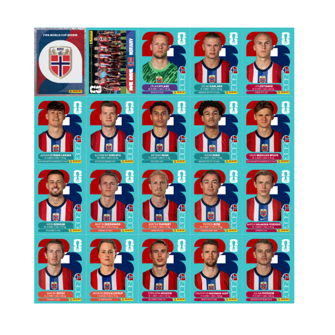 Figurinhas Copa do Mundo 2026 para Imprimir +900 Figurinhas PDF | Download Imediato 10