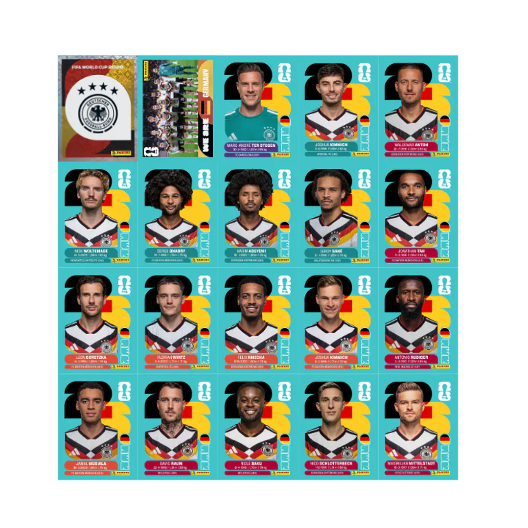 Figurinhas Copa do Mundo 2026 para Imprimir +900 Figurinhas PDF | Download Imediato 9