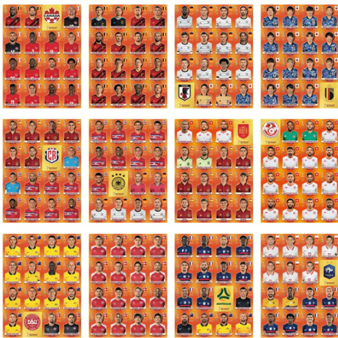 Figurinhas da Copa 2022 em PDF - Todas Figurinhas para Imprimir 2