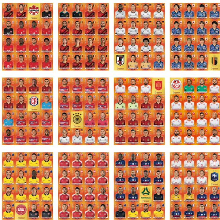 Figurinhas da Copa 2022 em PDF - Todas Figurinhas para Imprimir 2