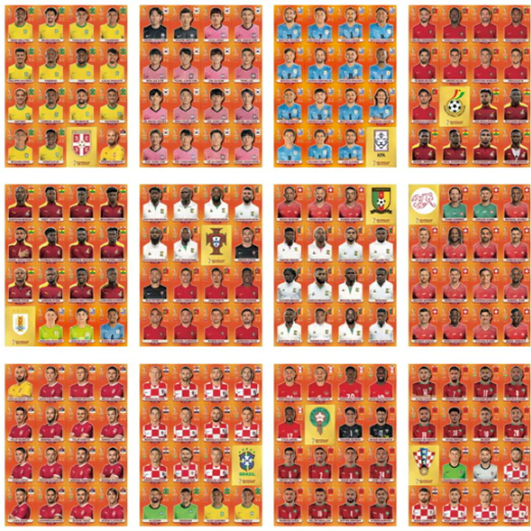 Figurinhas da Copa 2022 em PDF - Todas Figurinhas para Imprimir 3