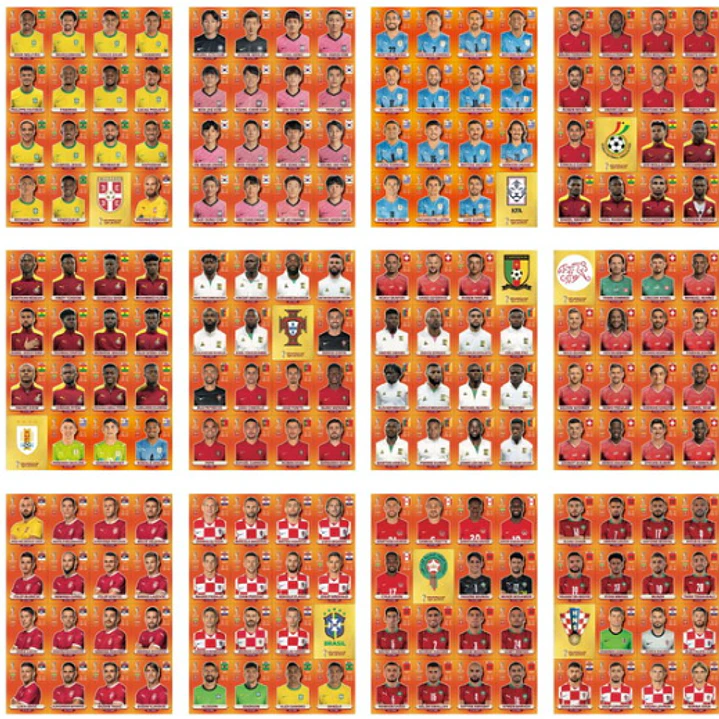 Figurinhas da Copa 2022 em PDF - Todas Figurinhas para Imprimir 3