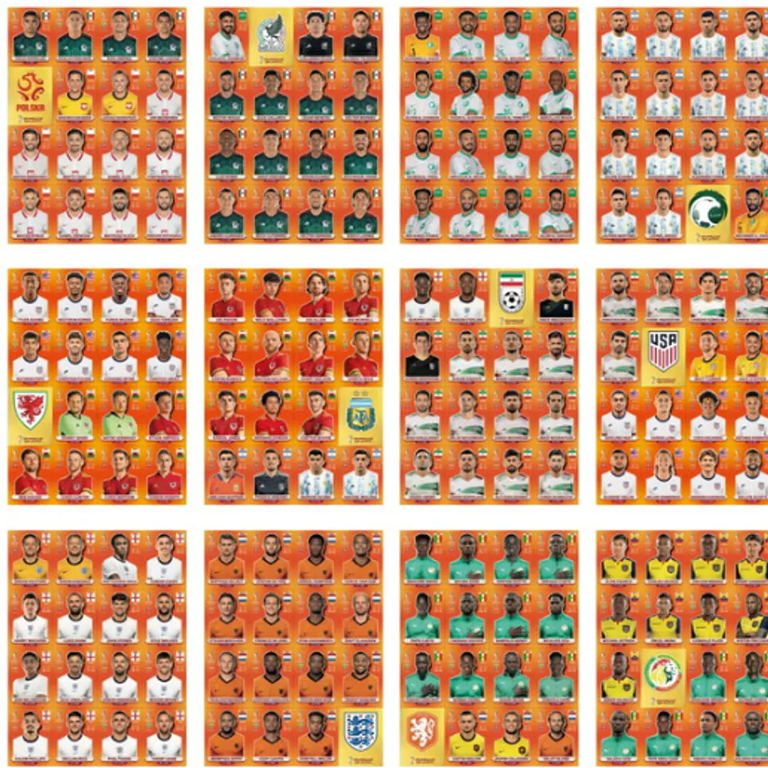 Figurinhas da Copa 2022 em PDF - Todas Figurinhas para Imprimir 6