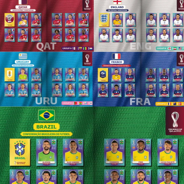 Figurinhas da Copa 2022 em PDF - Todas Figurinhas para Imprimir 9
