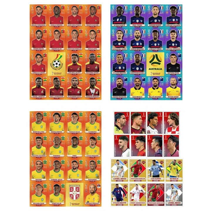 Figurinhas da Copa 2022 em PDF - Todas Figurinhas para Imprimir 13