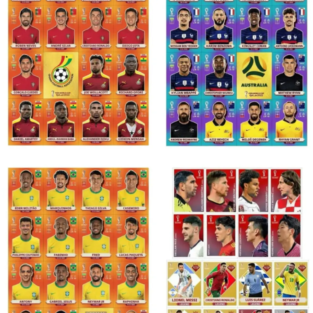Figurinhas da Copa 2022 em PDF - Todas Figurinhas para Imprimir 13