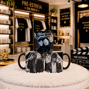5 Artes para Caneca Michael Jackson Arquivo em Png