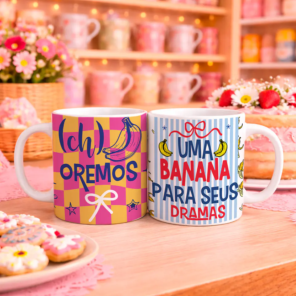 7 Artes para Caneca Frases Vibes Arquivo Editável  5