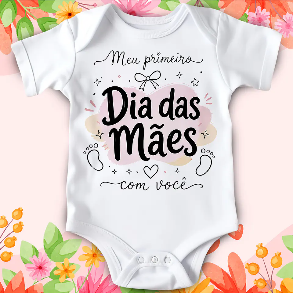 13 Artes para Body Dia Das Mães Arquivo em Png 6
