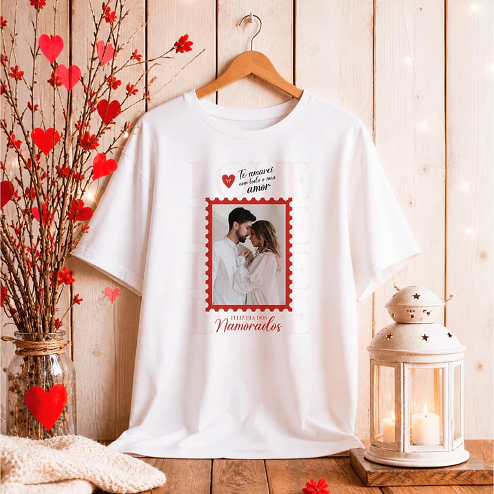16 Artes para Camisa Dia dos Namorados Com Foto Arquivo Editável 3