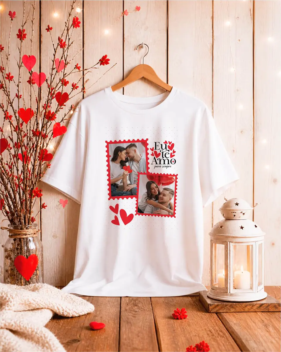 16 Artes para Camisa Dia dos Namorados Com Foto Arquivo Editável 5