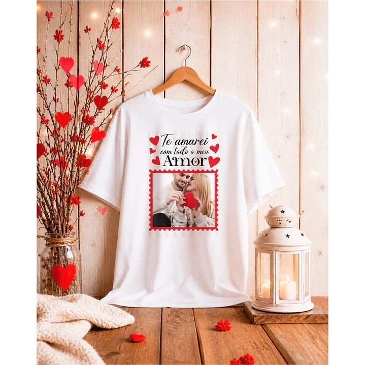 16 Artes para Camisa Dia dos Namorados Com Foto Arquivo Editável 6