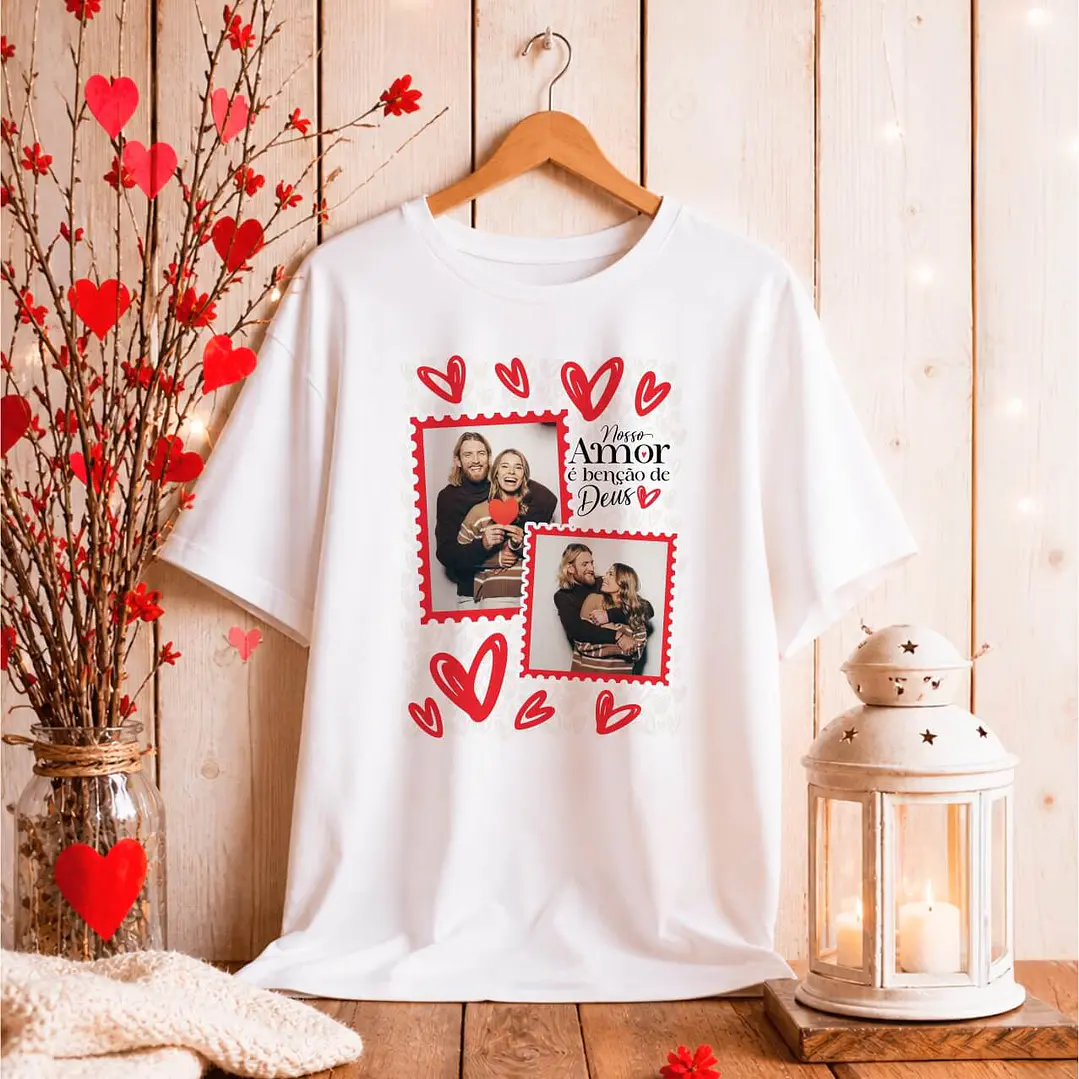 16 Artes para Camisa Dia dos Namorados Com Foto Arquivo Editável 7