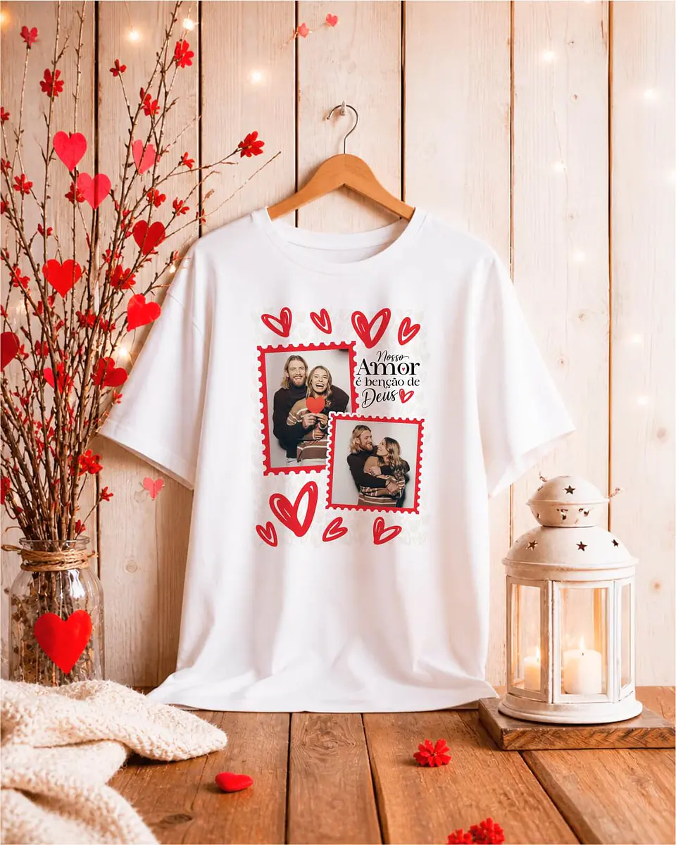 16 Artes para Camisa Dia dos Namorados Com Foto Arquivo Editável 7
