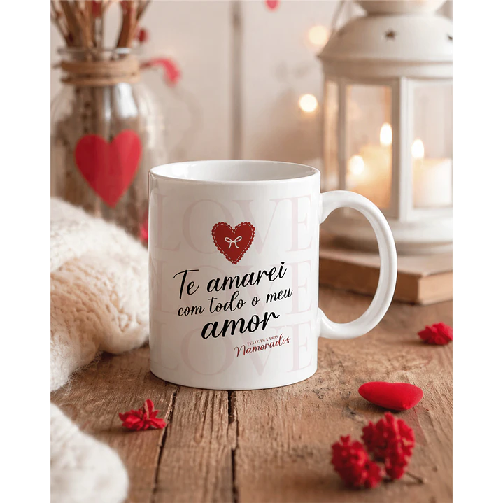 16 Artes para Caneca Dia dos Namorados Arquivo Editável 1