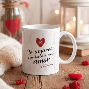 16 Artes para Caneca Dia dos Namorados Arquivo Editável