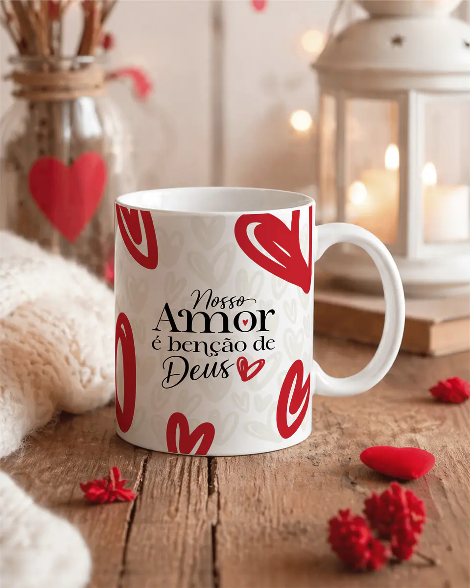 16 Artes para Caneca Dia dos Namorados Arquivo Editável 5
