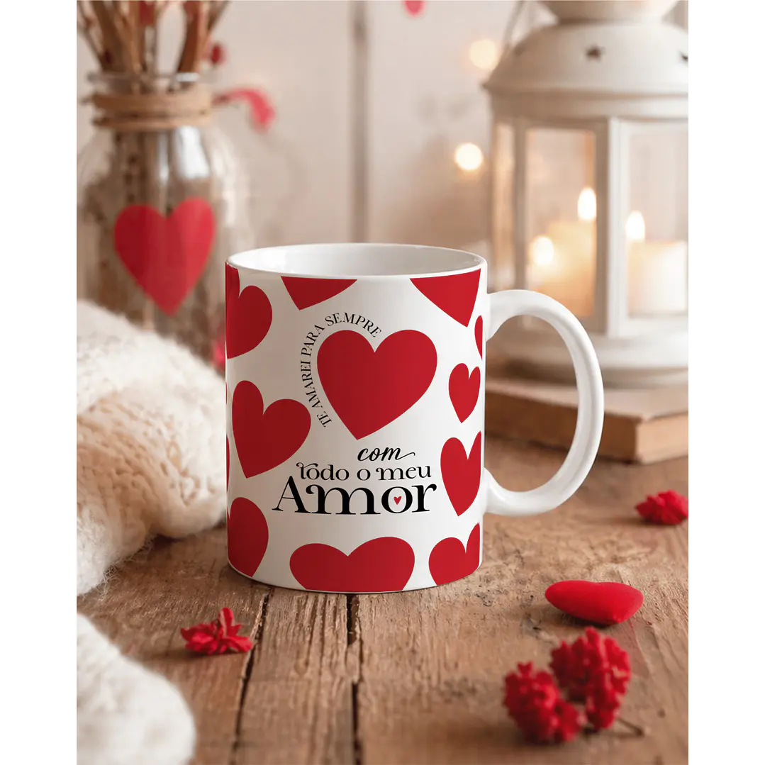 16 Artes para Caneca Dia dos Namorados Arquivo Editável 6