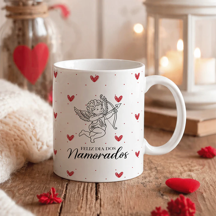 16 Artes para Caneca Dia dos Namorados Arquivo Editável 7