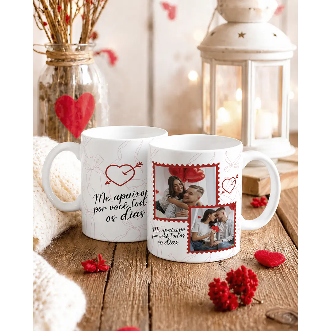 16 Artes para Caneca Dia dos Namorados Com Foto Arquivo Editavel 1