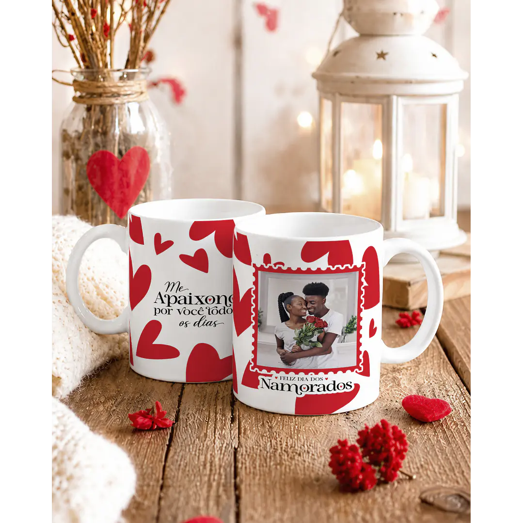 16 Artes para Caneca Dia dos Namorados Com Foto Arquivo Editavel 2