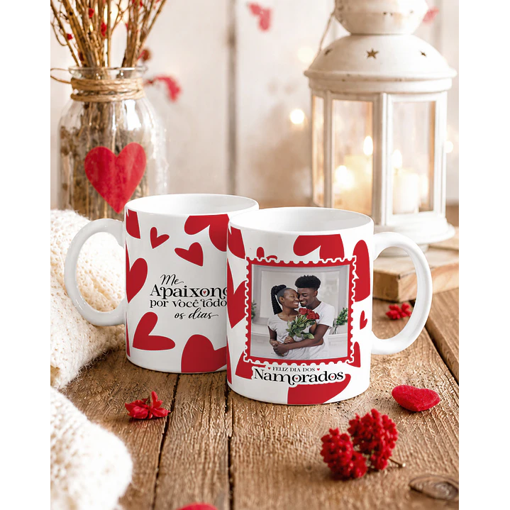 16 Artes para Caneca Dia dos Namorados Com Foto Arquivo Editavel 2