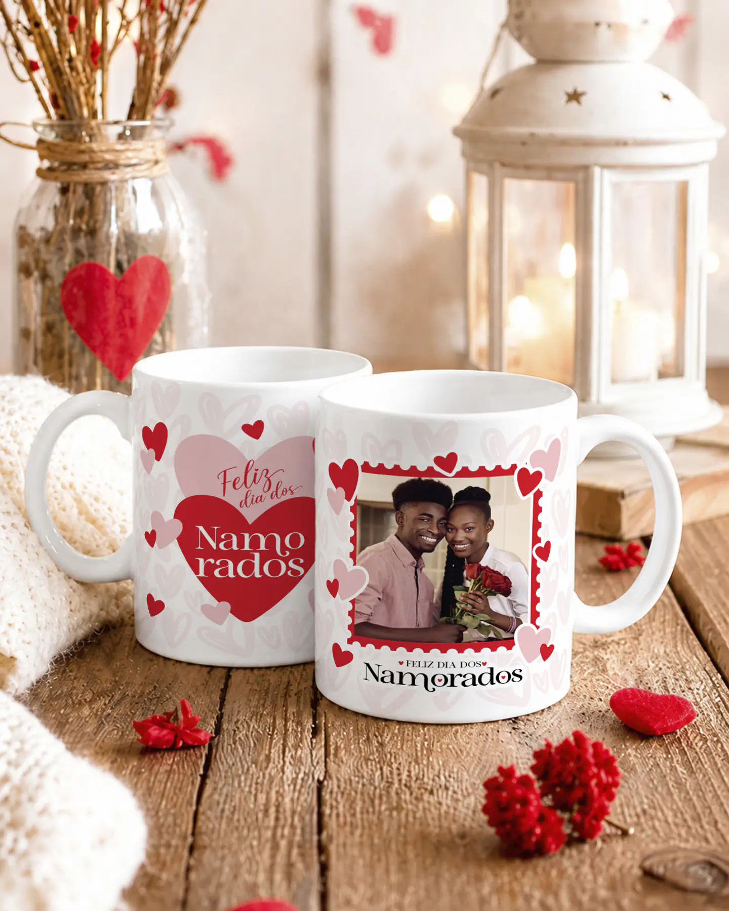 16 Artes para Caneca Dia dos Namorados Com Foto Arquivo Editavel 3