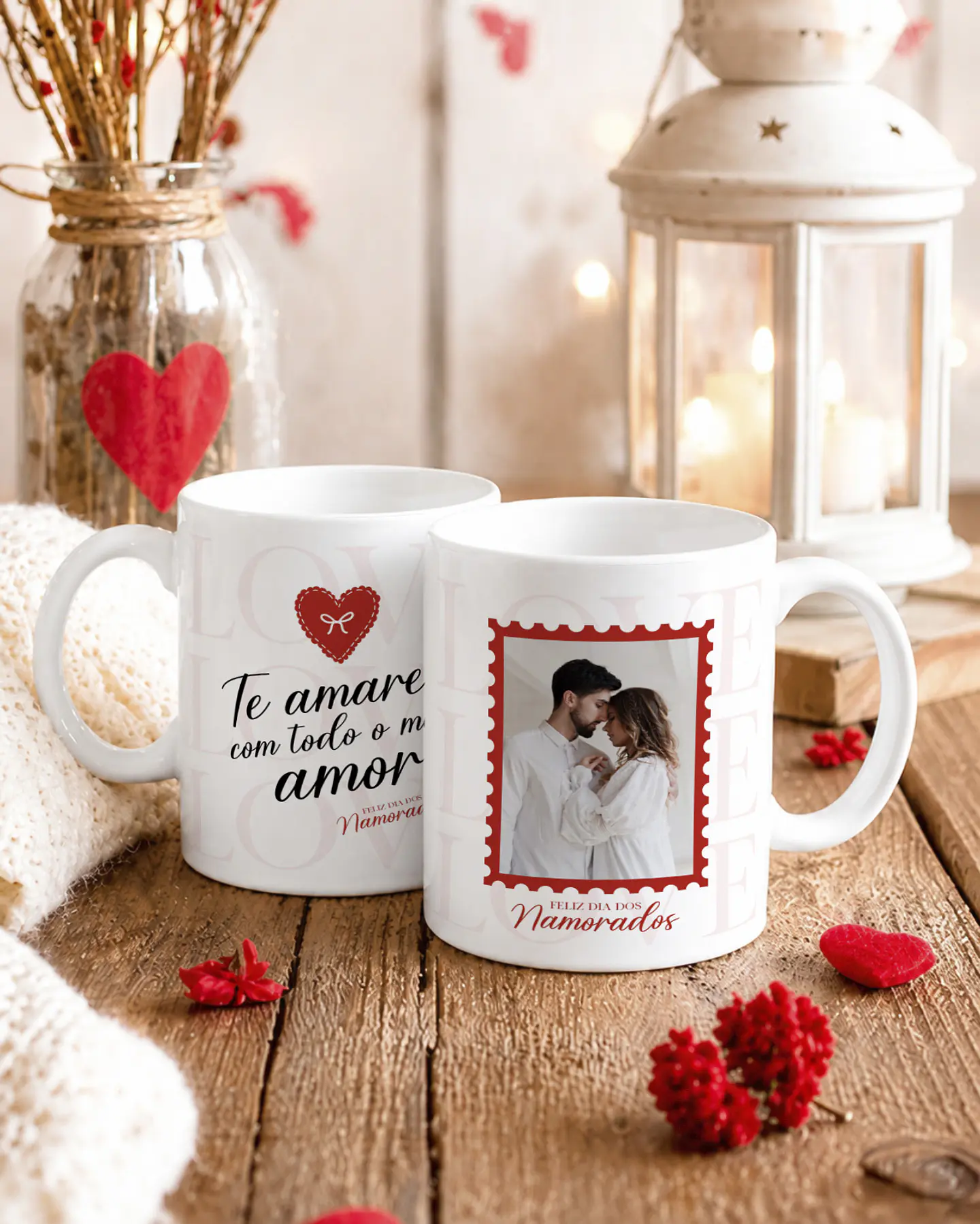 16 Artes para Caneca Dia dos Namorados Com Foto Arquivo Editavel 4