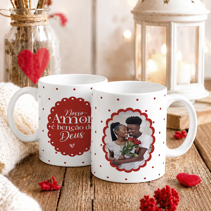 16 Artes para Caneca Dia dos Namorados Com Foto Arquivo Editavel 5