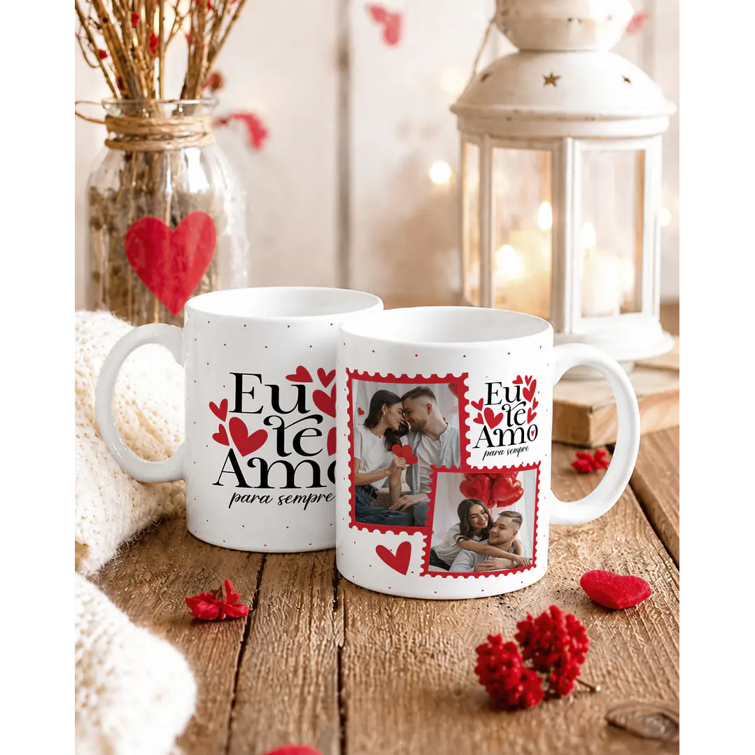 16 Artes para Caneca Dia dos Namorados Com Foto Arquivo Editavel 6
