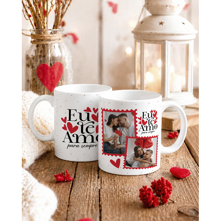 16 Artes para Caneca Dia dos Namorados Com Foto Arquivo Editavel 6