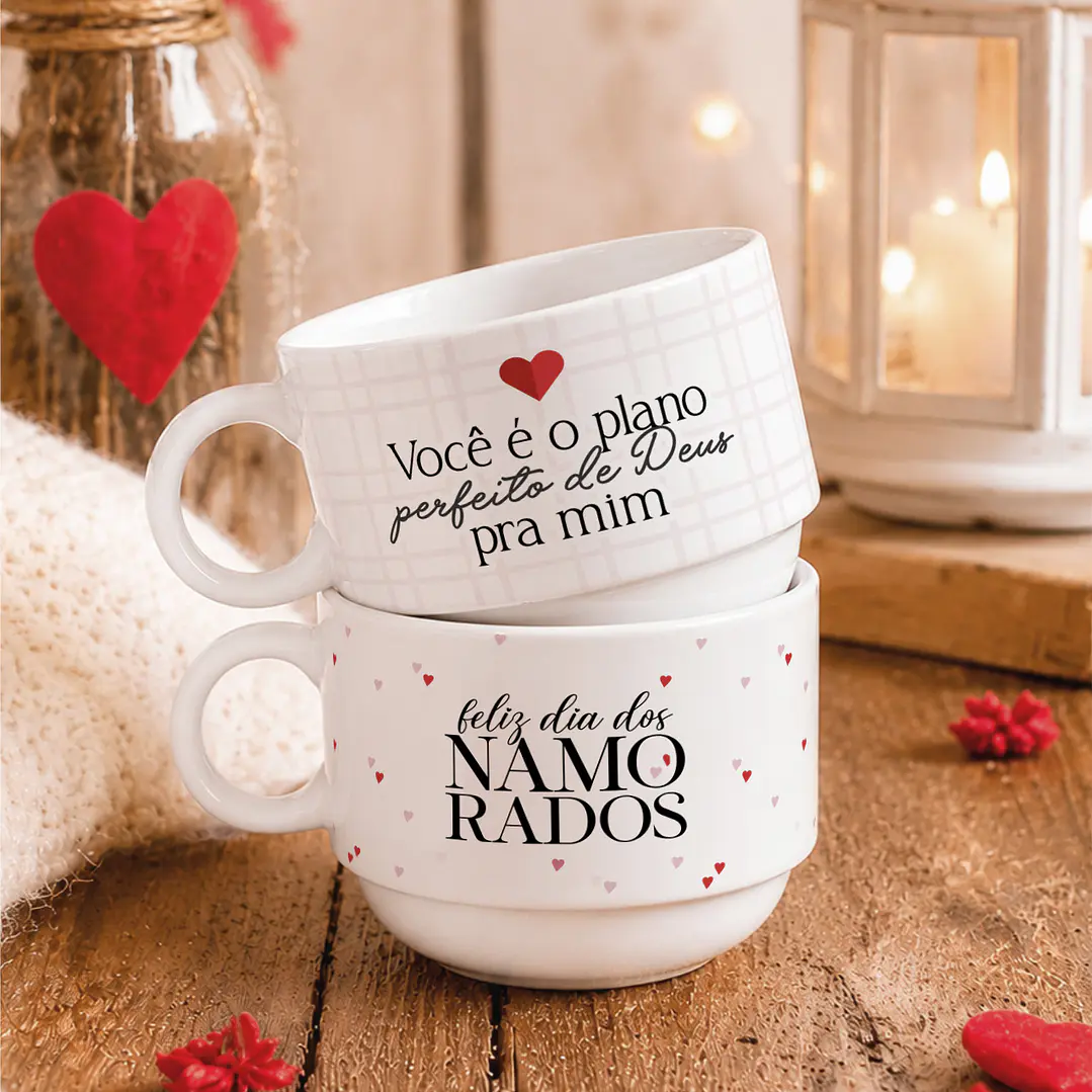 16 Artes para Xícaras Dia dos Namorados Arquivo Editável 5
