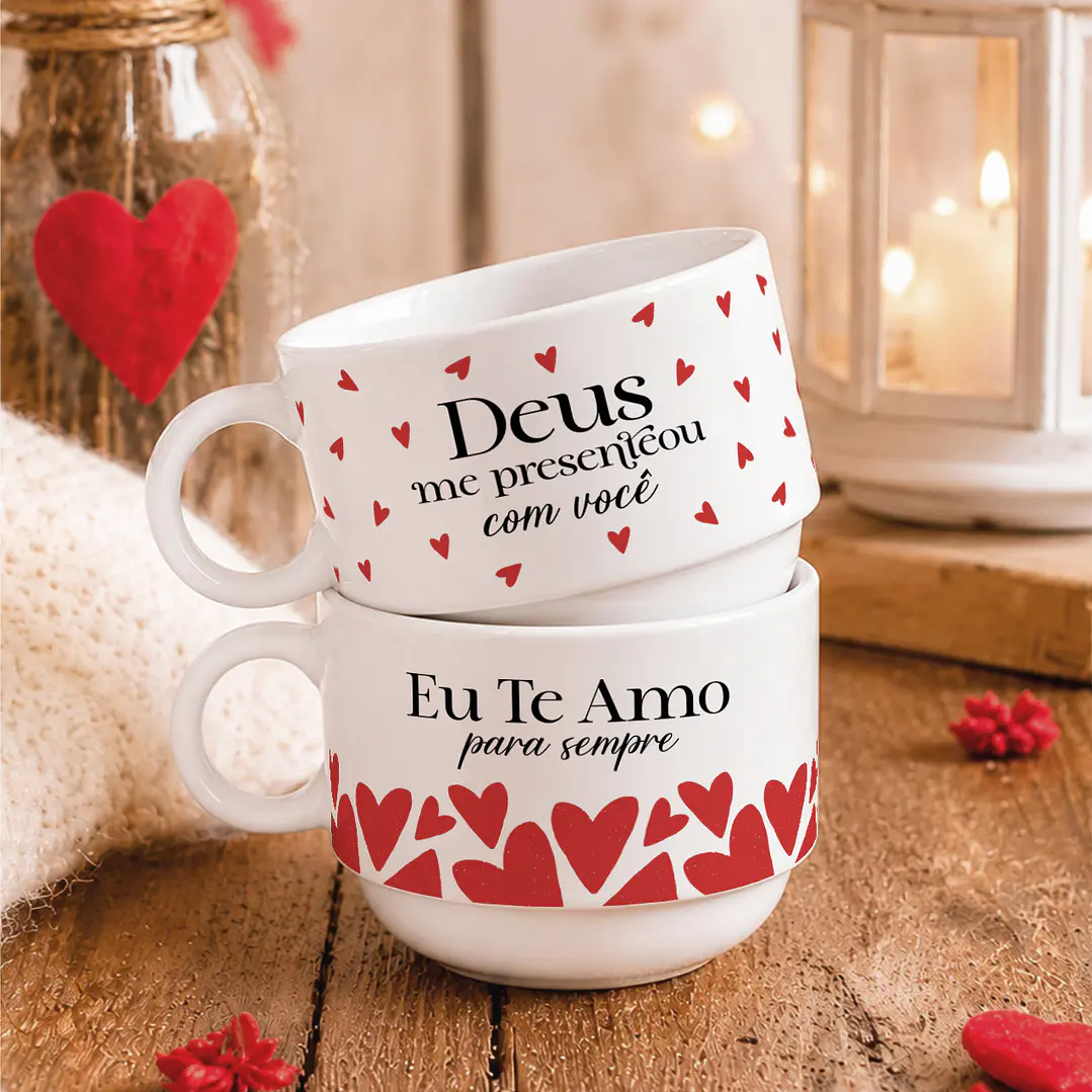 16 Artes para Xícaras Dia dos Namorados Arquivo Editável 6