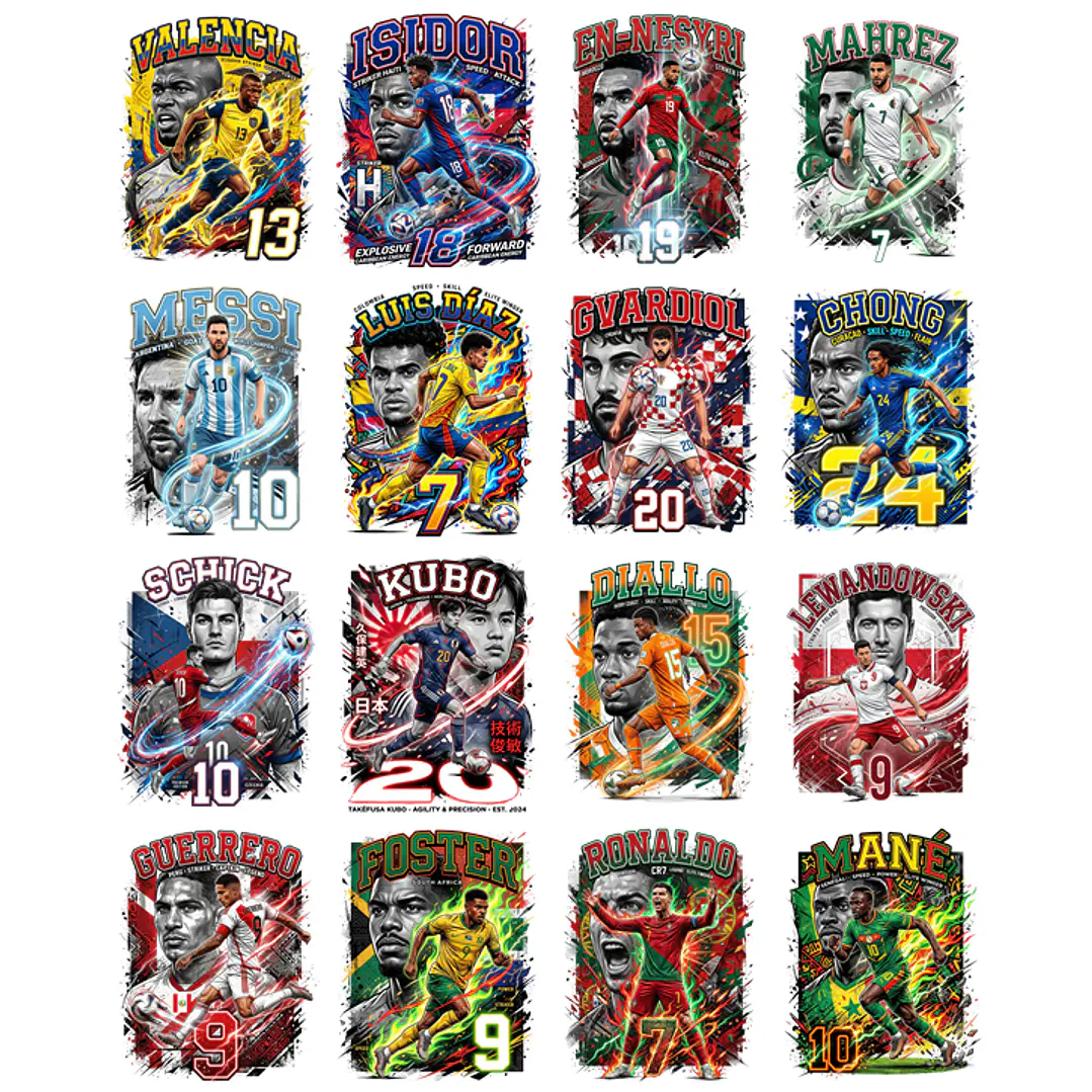 19 Artes para Camisa Seleções da Copa do Mundo de Futebol Arquivo em Png 1